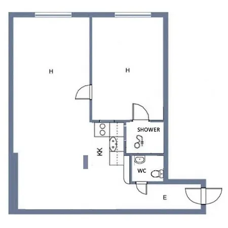 Stylish And Renovated In Punavuori Appartamento